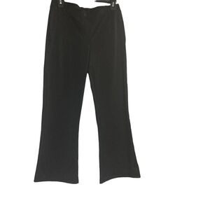 YOGIPACE,Boot Cut Dress Yoga Work & Workout Pants, Size Medium Petite, Black